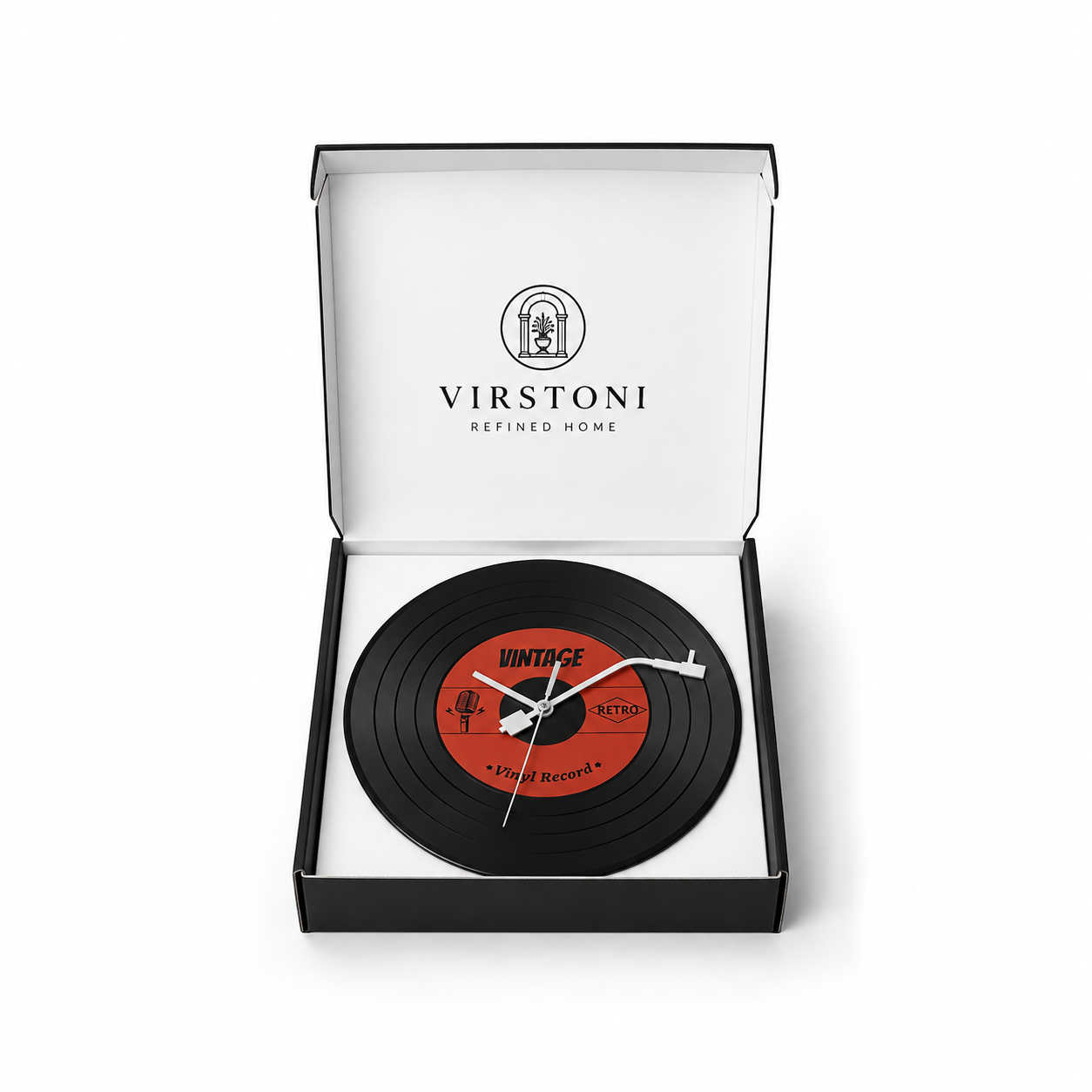 Sundryly® Vinyl Record Wall Clock