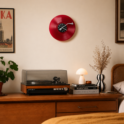 Sundryly® Vinyl Record Wall Clock