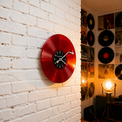 Sundryly® Vinyl Record Wall Clock