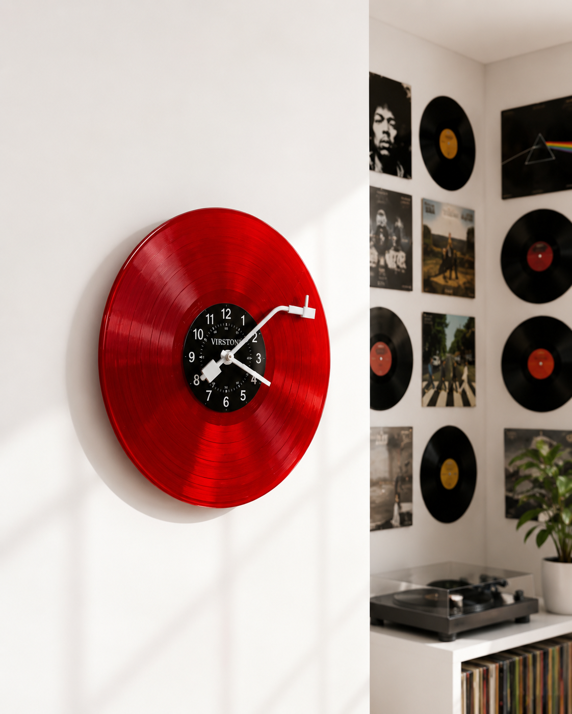 Sundryly® Vinyl Record Wall Clock