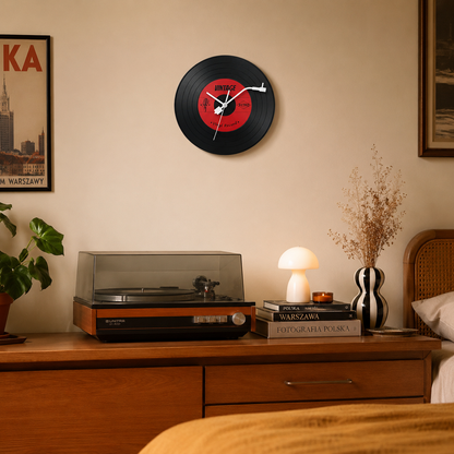 Sundryly® Vinyl Record Wall Clock
