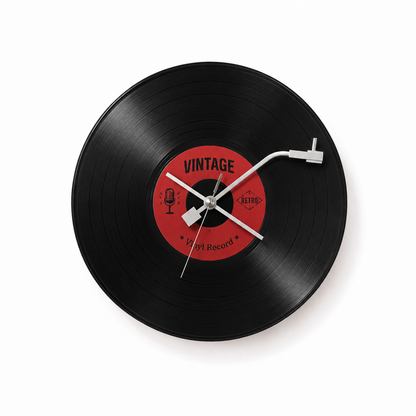 Sundryly® Vinyl Record Wall Clock